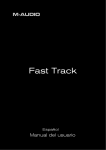 Fast Track Manual de Usuario