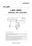 LEC-300, Manual del Usuario