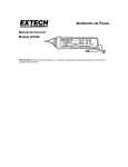 Multímetro de Pluma - Extech Instruments
