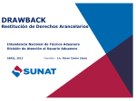 Drawback web -SUNAT1