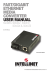 fast/gigabit ethernet media converter user manual