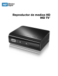 Reproductor de medios HD WD TV