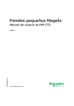Paneles pequeños Magelis - Manual del usuario de HMI