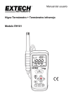 Manual del usuario Higro-Termómetro + Termómetro infrarrojo