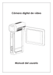 Cámara digital de vídeo Manual del usuario