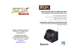 Bluetooth Speaker System & Digital Music Player