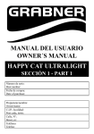 happy cat ultralight MaNual DEl uSuariO OWNEr´S - happy