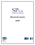 Manual del usuario SASP