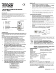 Manual del usuario Termómetro infrarrojo de bolsillo Modelo IR201A