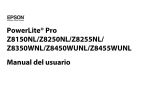 Manual del usuario - Epson America, Inc.