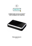 CONMUTADOR 100 BLACK RAPIDTM FAST ETHERNET DE 5