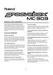 manual del usuario mc-303