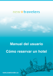 Manual del usuario Cómo reservar un hotel