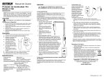 Manual del Usuario Probador de Continuidad Pro Modelo CT20