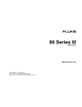 80 Series III Manual de uso (EspaÃ±ol)