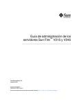 Guía de administración de los servidores Sun Fire V215 y V245