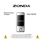 Manual de usuario en español Modelo ZMCK995