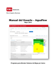 Manual del Usuario Ó AquaFlow