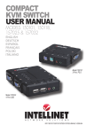 COMPACT KVM SWITCH USER MANUAL