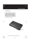 Caja de Disco Duro para Computadora Portátil con USB 3.0