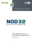 Eset NOD32 Antivirus para MS Exchange Server