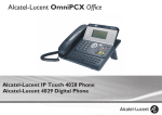 Manual de teléfono OmniPCX