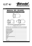 Manual Electrobomba Centrifuga Monoblock Serie A