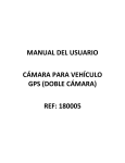 MANUAL DEL USUARIO CÁMARA PARA