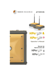 Manual de Operaciones del HiPer Lite y del HiPer Lite+