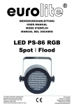 LED PS-86 RGB Spot I Flood