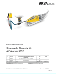 Akvasmart CCS Feeding System Manual de Manteción