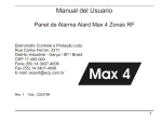 Manual Alarma Alard MAX 4 ECP