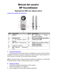 Manual del usuario MP Soundblaster Reproductor MP3 con