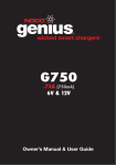 G750 geniuschargers.com Español