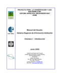 Manual del Usuario Sistema Regional de Informacion Ambiental