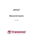JetFlash Manual del Usuario