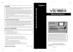 Manual del Usuario del VS-1824