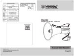 Manual del Usuario - YAMAKI sonido profesional