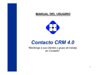 Contacto CRM 4.0:“Mantenga a sus clientes y grupo de trabajo en