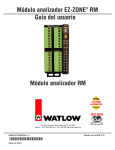 Guía del usuario Módulo analizador EZ-ZONE® RM