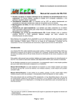 Manual del usuario del RS-TCO