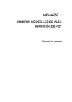 Manual del usuario MD-4221