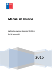 Manual Usuario Aplicativo "Ingreso Reportes PMG SSI 2015"