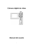 Cámara digital de vídeo Manual del usuario