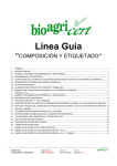Línea Guia - Bioagricert