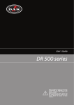 DR-500 Series User Manual