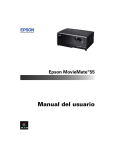 Manual del usuario - Epson MovieMate 55