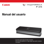 P-215 Manual del usuario