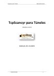 TcpScancyr para Túneles - Manual de Usuario