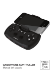 Gamephone controller Manual del usuario